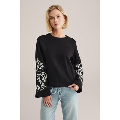 We Fashion Sweater Black Size: M | Long-Sleeved Tops Outlet | Dames | Zwart