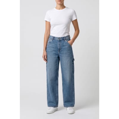 ARKET Willow Rigid Workwear Blue Size: 36 | Cargo Pants Outlet | Dames | Blauw