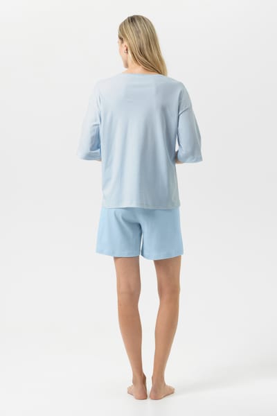 Korte pyjama Serie Simple Stripes Alice Blue