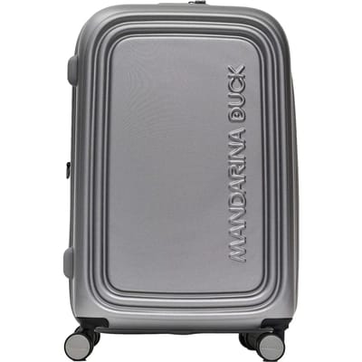 MANDARINA DUCK Logoduck + Trolley Silver Grijs 70cm