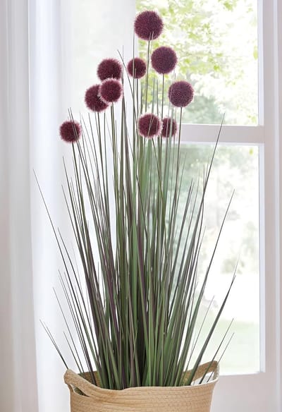 Grote Kunstplant - Decoratieve Plant - Woonkamer Decoratie - Natuurgetrouwe Uitstraling - 90 cm Hoog - Groen