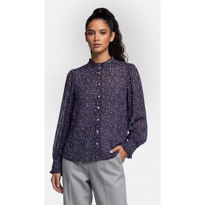 Circle of Trust Puck Blouse Purple Illusion Maat: XS | Longsleeves Outlet | Dames | Paars