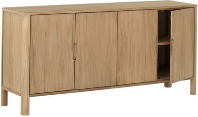 DTP Home Dresser Forte, 4 doors,85x180x45 cm, teakwood natural