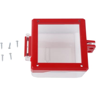 Couvercle d'interrupteur d'arrêt d'urgence Transparent LOTO Protecteur d'interrupteur à bouton-poussoir pour équipements électriques