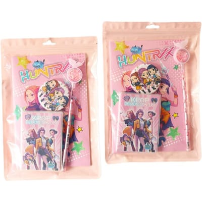 Haute Qualité 2 pièces 1 set de papeterie de chasse KPOP fournitures d'apprentissage et culturelles souvenirs pour étudiants cadeaux cadeaux d'anniversaire
