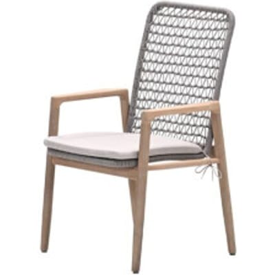 Garden Impressions Skala dining fauteuil acaciahout met white wash sand