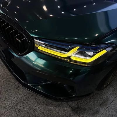 XEOD CSL LED DRL angel eyes modules Geel geschikt voor BMW 5 Serie G30 - Voor Laser koplampen - 4 stuks - Complete set