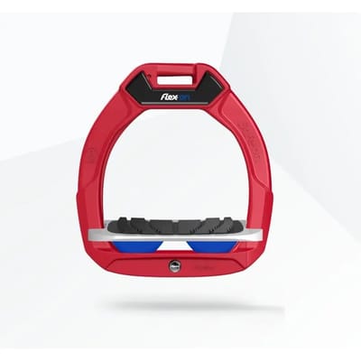Veiligheidspaardrij-ondersteunen Ingeschuurd Grip Rood/Grijs/Blauw kind Flex-On Safe-On