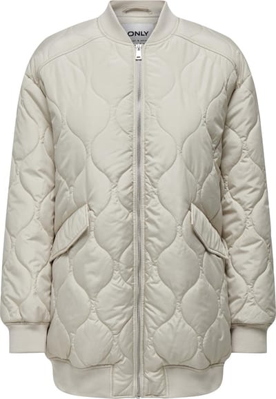ONLY ONLTINA LONG QUILTED JACKET OTW Dames Gequilte jas - Maat L