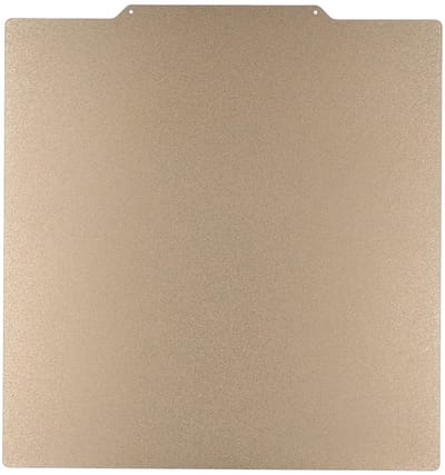 Dailygoods- Bouwplaat Dubbelzijdig Gestructureerd PEI - 320 x 310 mm - 3D-printerbedplatform - Bestand Tegen Hoge Temperaturen - Geschikt Voor Ender 3 - Directe Installatie - Printbed