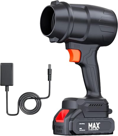 Draadloze Luchtblazer - Stofblazer Draagbaar - Efficiënt Reinigen - Ergonomisch Handvat - 770 g - Enkel kenmerk