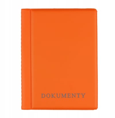 Mini Portemonnee Oranje - ID Kaarten & Documenten