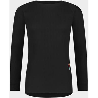 Poederbaas Thermoshirt - Maat S  - Mannen - zwart