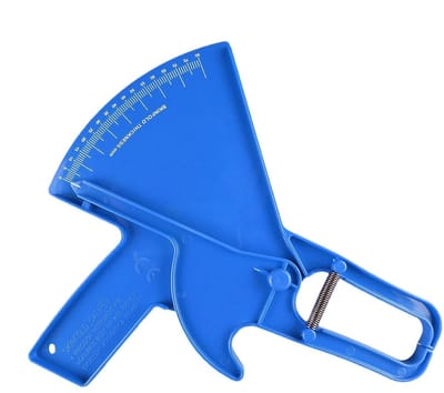 Lichaamsvetmeter - Meetlint - Fitness volgen - Gestabiliseerde druk - 0-88 mm - Blauw