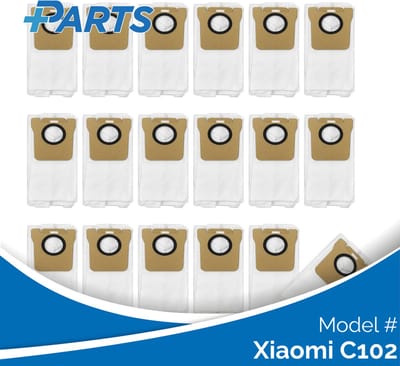 Xiaomi C102 Stofzakken (18 Stuks, Plus.Parts® alternatief voor BHR6560GL)