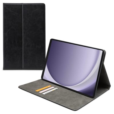 Mobilize Tablethoes geschikt voor Samsung Galaxy Tab A9 Plus (2023) Hoes | Mobilize Premium Folio Bookcase - Zwart