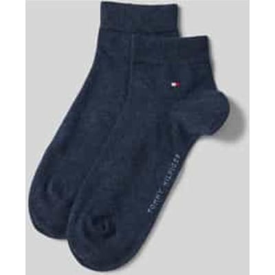 Sneakersokken van katoenmix in een set van 2 paar, model '2ER QUARTER'