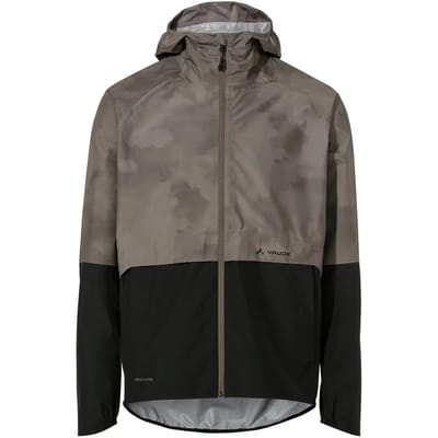 VAUDE Loamer Rain jas, hardshell jas, heren fiets sportjassen, waterdicht, winddicht, hardshell, capuchon, gewone pasvorm