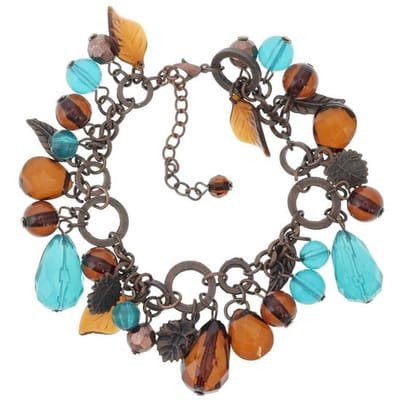 Behave - armband met hangers - retro stijl - herfst accent