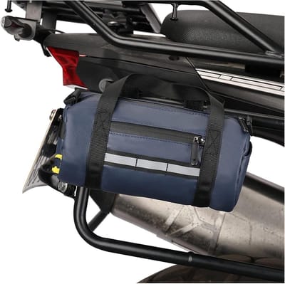 Bagage tas - Gereedschapstas motor - Motorrijden opslag - Reflecterende strip - 2.5 Liter - Zwart