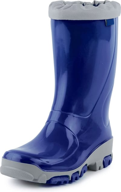 Ladeheid LA-RB-492 Kinder Regenlaarzen - Rubber - Licht - PCV - Korenbloem Asgrijs - 29/30