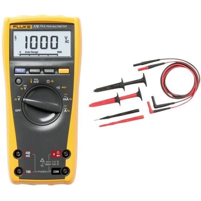 Fluke FLK-179/TL-223 Multimeter Kalibratie (ISO) Digitaal CAT III 1000 V, CAT IV 600 V Weergave (counts): 6000