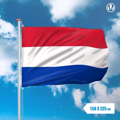 Nederlandse vlag 150x225cm - spunpoly