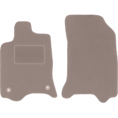 Beige voormatten voor: Renault Laguna II stationwagen, liftback (2001-2007)