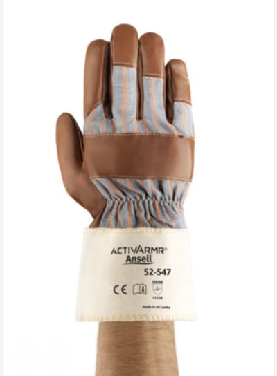 ANSELL Handschoenen ActivArmr 52-547 Mt.10 bruin EN 388 PBM II - 52-547-10