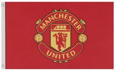 Manchester United vlag logo - 152x91 centimeter