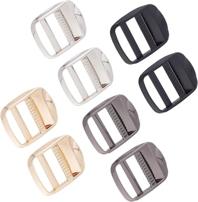 Ladder Lock Sliders - Riemgespen Riemen - Bagage Verstellen - Sterk Metaal - 24 mm - Multikleur