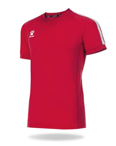 Kelme Global T-shirt Met Korte Mouwen Rood XS