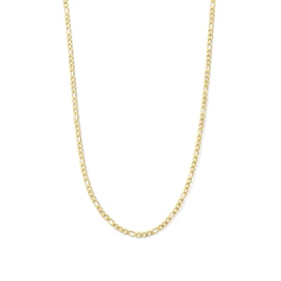 MIASOPHIA 4-MS22071 Stalen Buikketting Figaro - Tailleketting - Heupketting - 70+25cm - Gedraaide Schakel - 3mm Breed - Staal - Goudkleurig