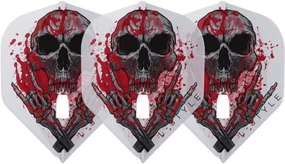 Dartflights Pro Set - Transparant Wit Voor Dartsport