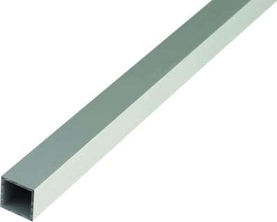 Vierkante Aluminium Buis - Aluminium Profiel - Bouwprojecten - Geanodiseerd Zilver - 1000 x 40 x 40 mm - Zilver