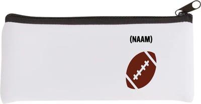 Akyol - american football met je eigen naam Etui - American football - sport liefhebbers - nfl - verjaardag - verjaardagscadeau - mensen die houden van american football - cadeau - kado - geschenk - gift - 20 bij 9 cm