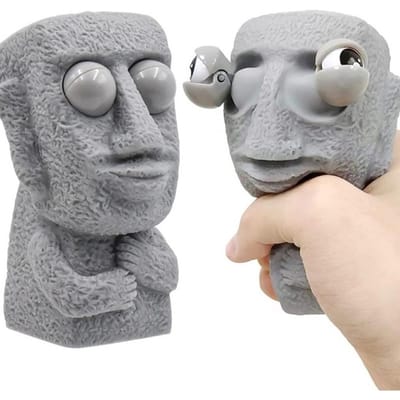 Grappige Watermeloen Uitpuilende Ogen Squishy Fidget Speelgoed Anti-Stress Ballen Fidget Vent Knijpen Staren Grapspeeltje Kinderen Verjaardagscadeaus