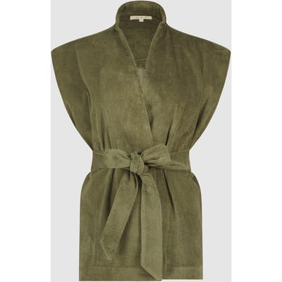 Circle of Trust Nori Gilet Winter Moss Size: XS | Vests Outlet | Dames | Groen