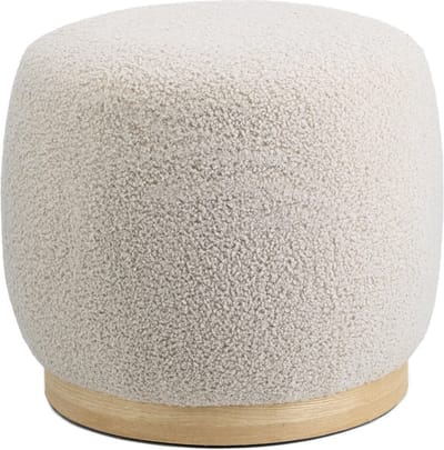 HomeBound by KY | Poef Jennifer teddy zand | hocker/poef