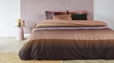 Beddinghouse Luke dekbedovertrek - Eenpersoons - 140x200/220 cm - Donker Rood