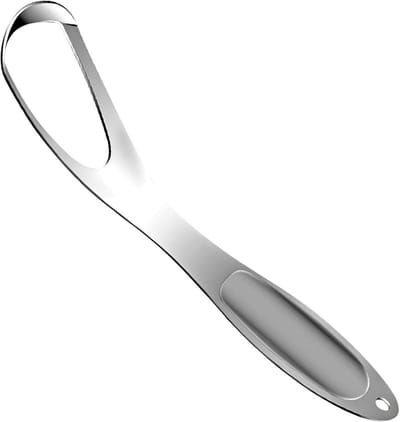 Tongreiniger - Mondhygiëneapparaat - Frisse Adem - Waaiervormig Ontwerp - 14.5 cm