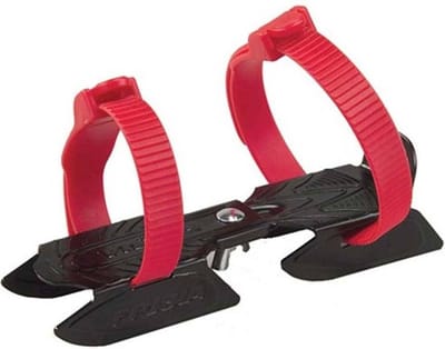 Bob Skate Glij ijzers Zandstra - Verstelbaar - Maat 24-30 - Zwart/Rood