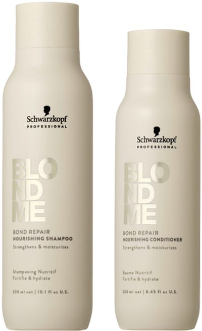 Schwarzkopf BlondMe Bond Repair Nourishing Shampoo 300ml + Conditioner 250ml