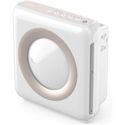 Coway MIGHTY AP-1512HH Luchtreiniger – HEPA 13 + Koolstoffilter – CADR 421 m³/u – Voor ruimtes tot 109 m² – Slaapstand – Luchtkwaliteit Indicator – Tegen Hooikoorts, Allergie, Huisstofmijt, Stof & Pollen – Air Purifier - Wit