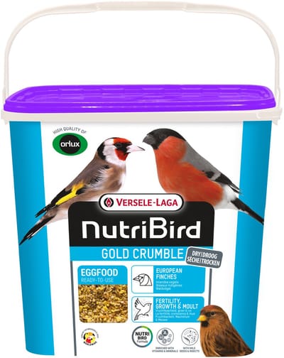 Versele-Laga Nutribird Gold Crumble Inlandse Vogels - Vogelvoer - 4 kg