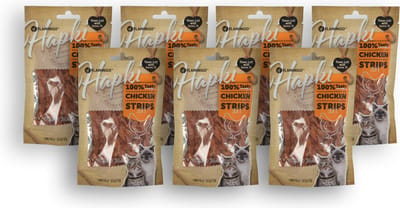 Voordelige Traktatiepakket: Smakelijke Kattensnacks voor Gelukkige Huisdieren - Set van 7 Zakjes à 85g Elk