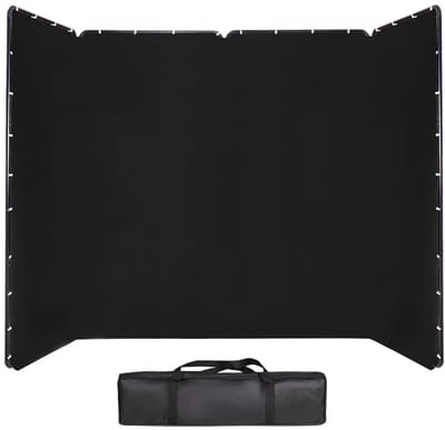 Azomor® Grote draagbare achtergrondstandaard voor fotografie en videoconferenties