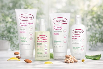 Het mooiste cadeau is preventieve zorg: De complete 4-delige Maternea Zwangerschap set