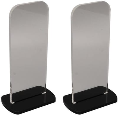 Allecto - Acryl Bokshandschoenhouder - Displaystandaard - Robuuste