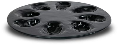 Byon Oyster oesterbord D27cm grijs